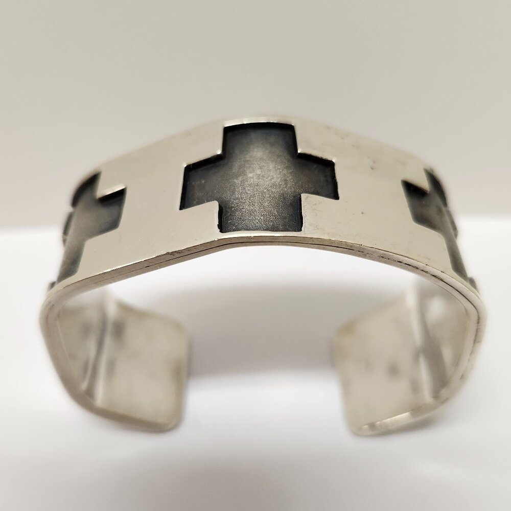 Sterling Cuff Bracelet by Gusterman of Santa Fe